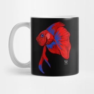 The Painting of Betta Fish Mug